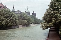 1940. Bayern. München. Isar.